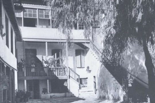 Η εικόνα του κτιρίου της οδού Τριπόδων 32 επί εποχής Οθωνος